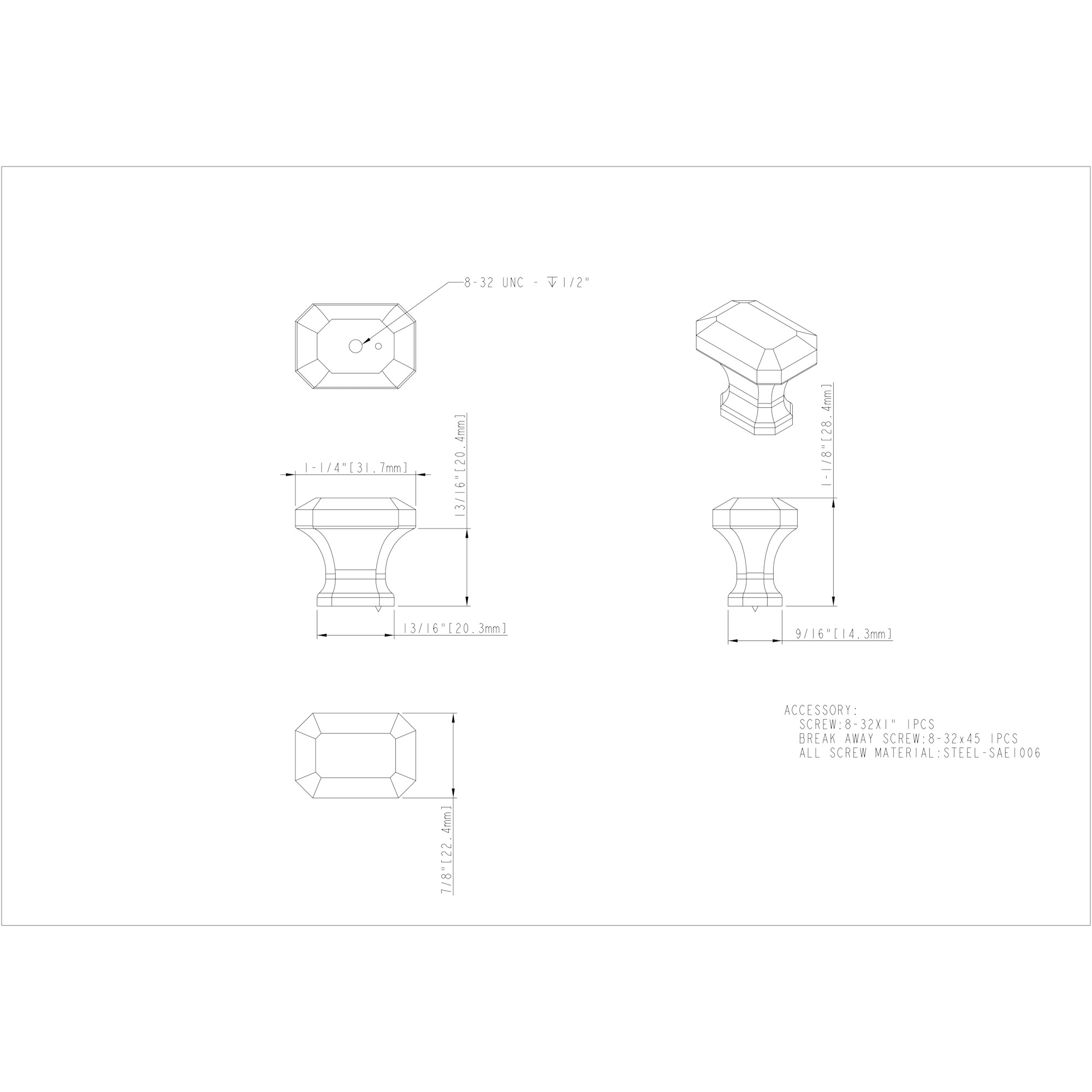 Ella Cabinet Knob - Image 2