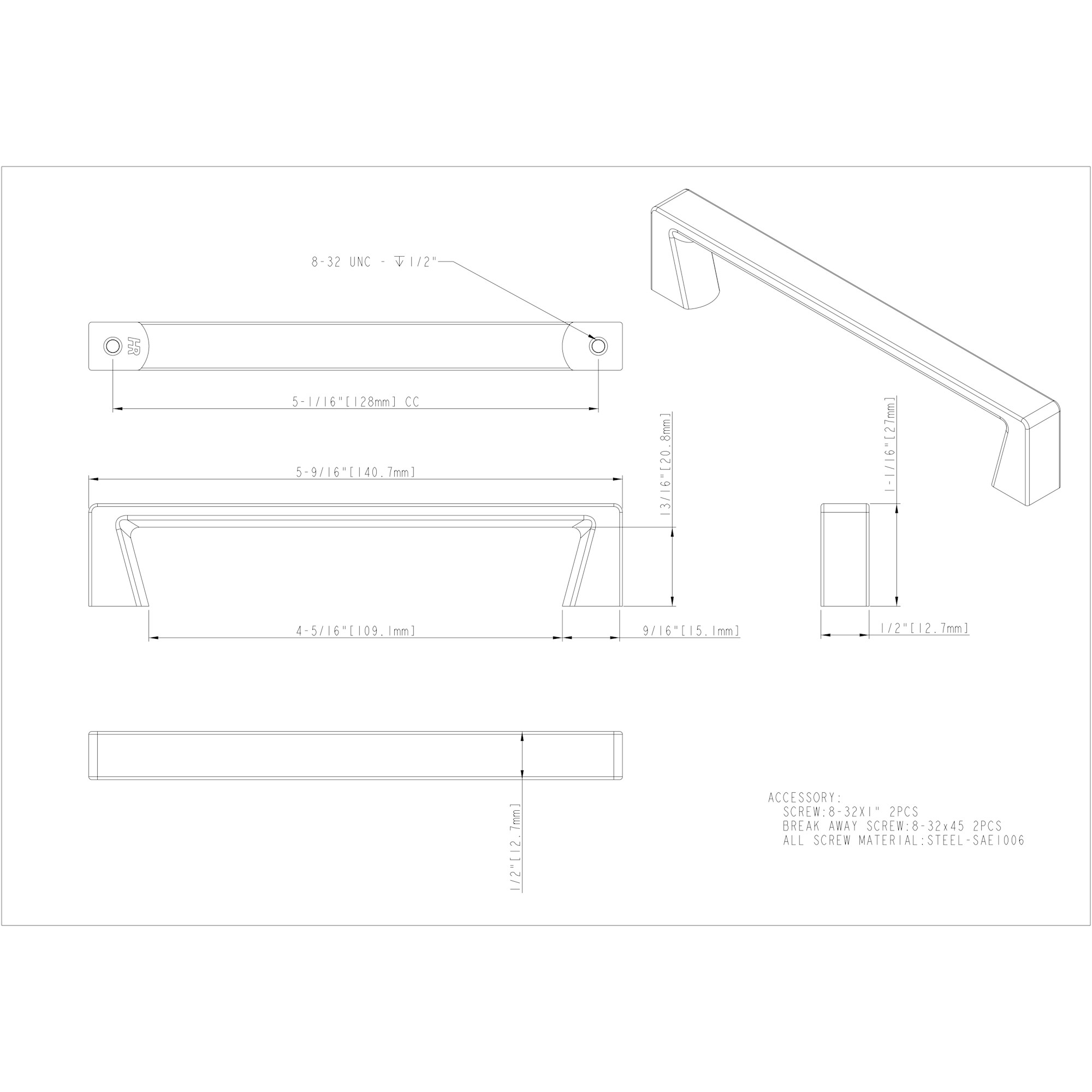 Boswell Cabinet Pull - Image 3