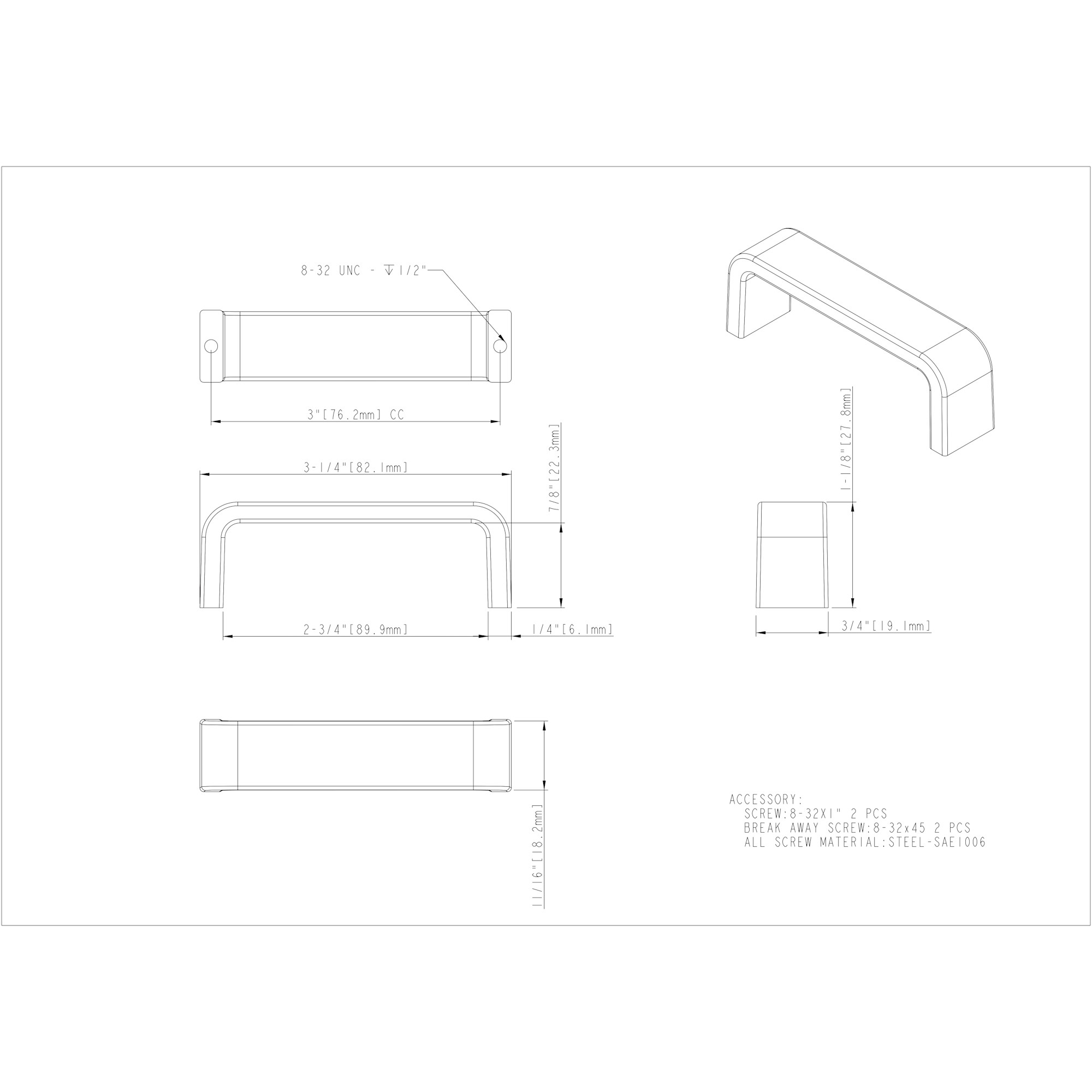 Asher Cabinet Pull - Image 3