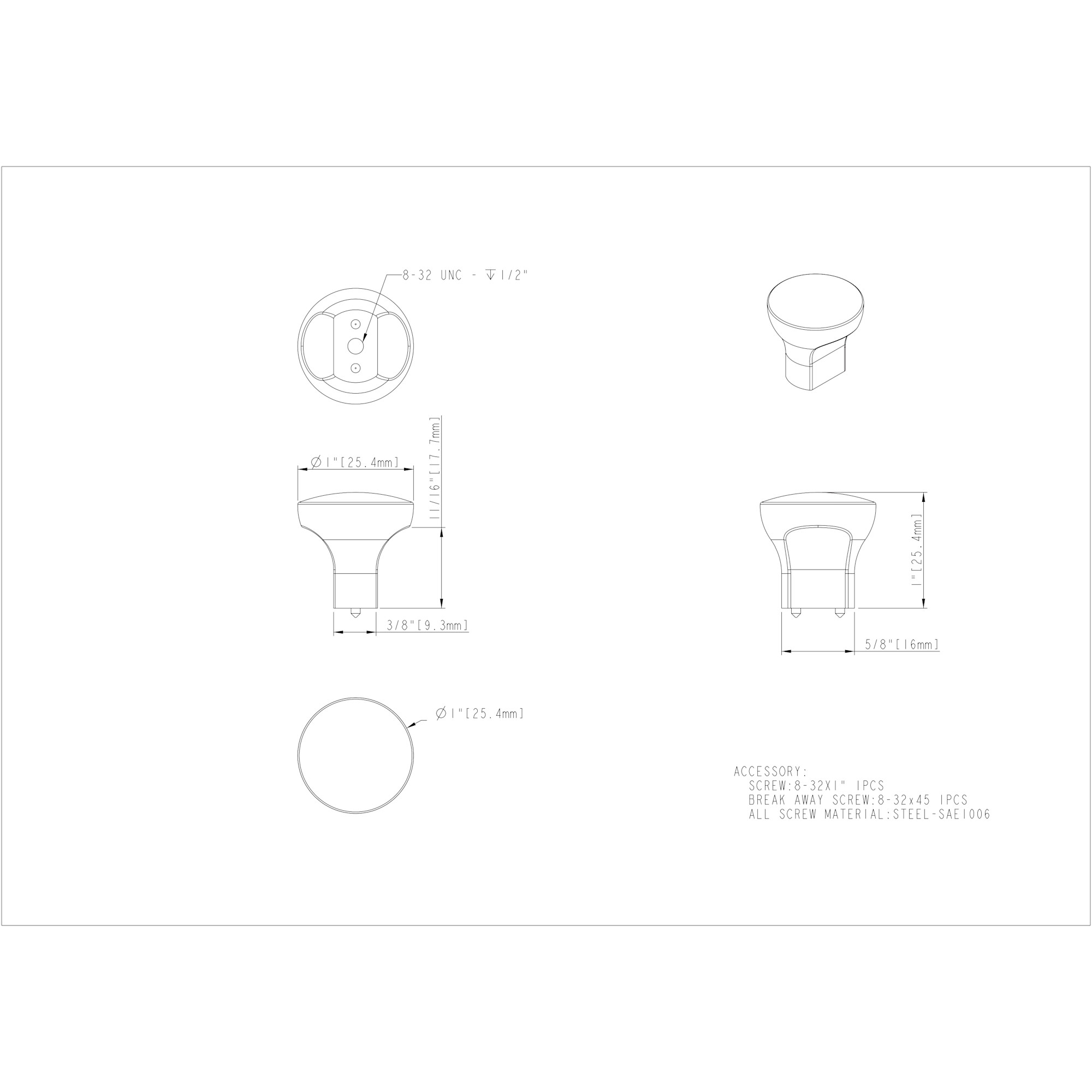 Brenton Cabinet Knob - Image 2