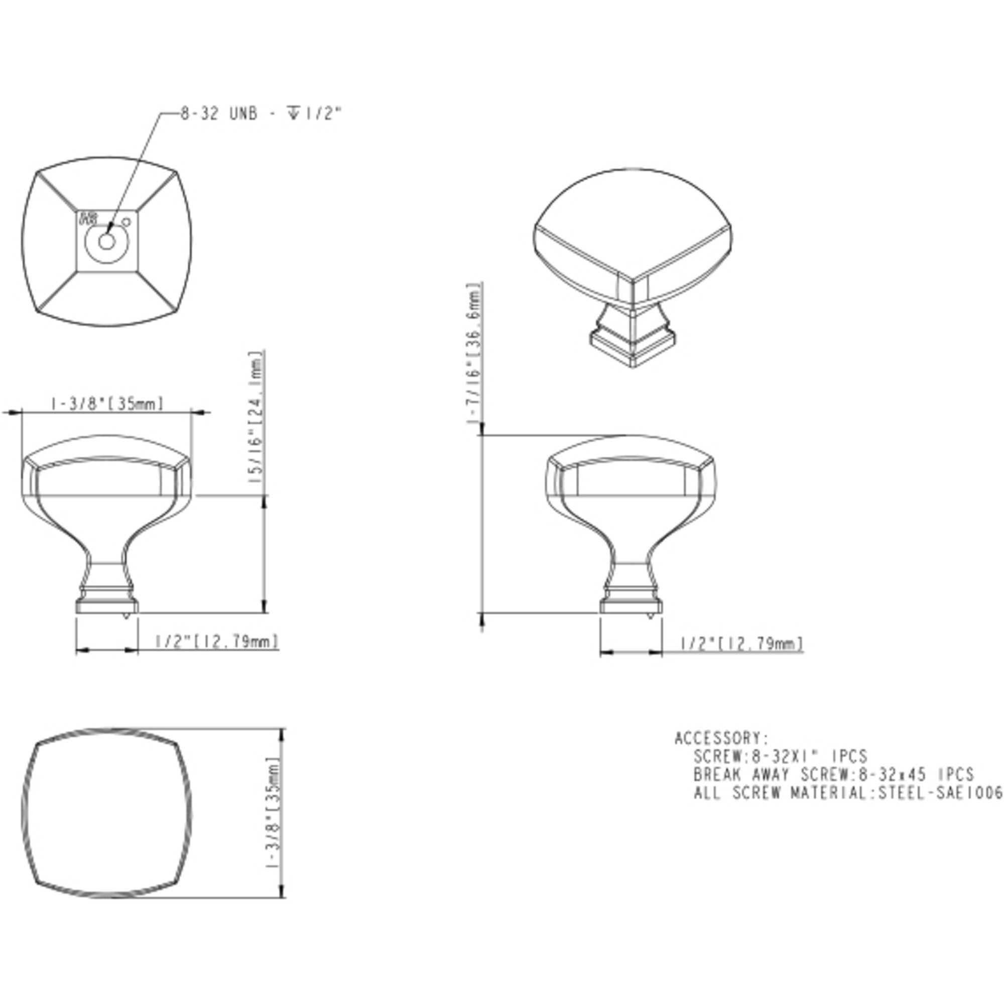 Audrey Cabinet Knob (278L) - Image 6