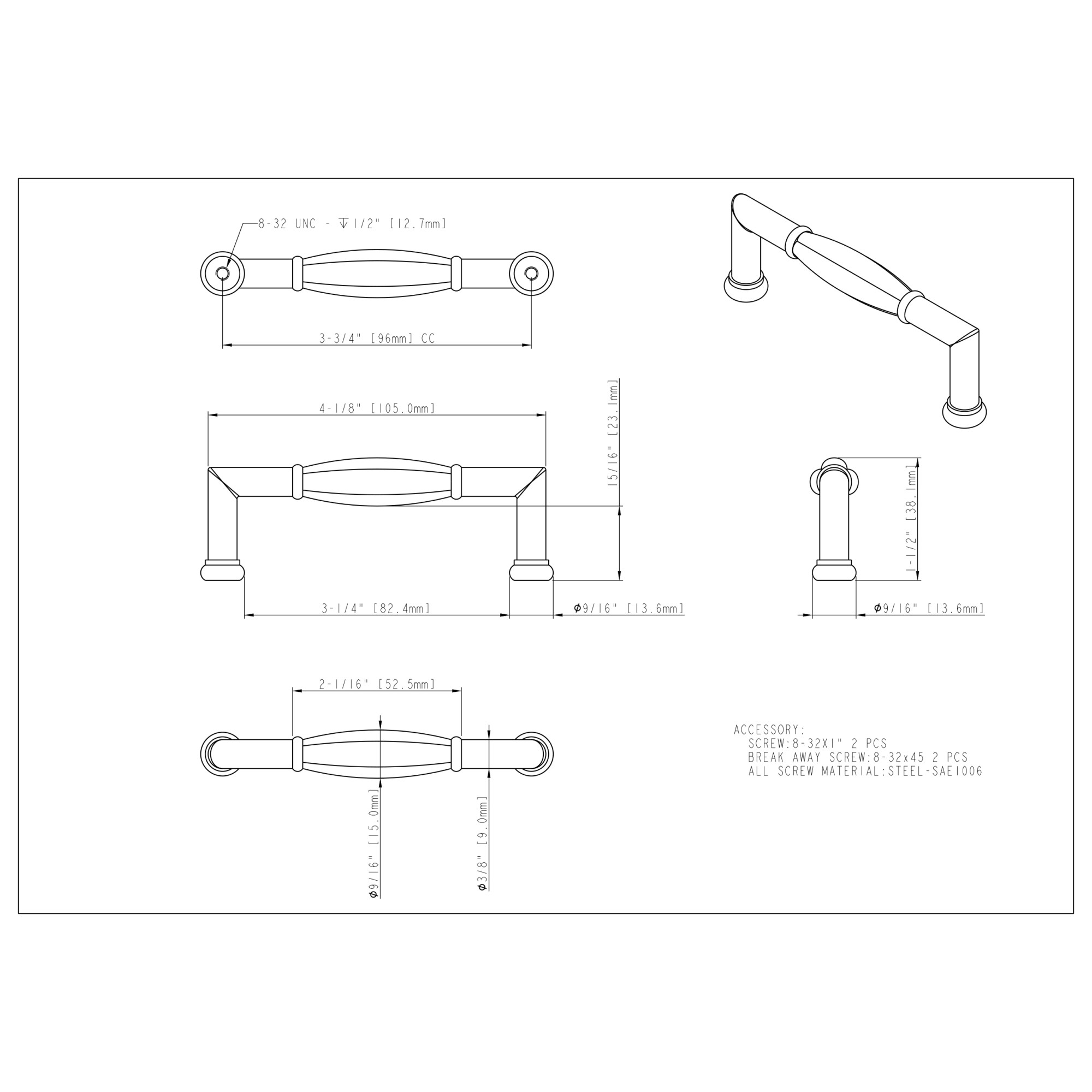Southerland Cabinet Pull - Image 5
