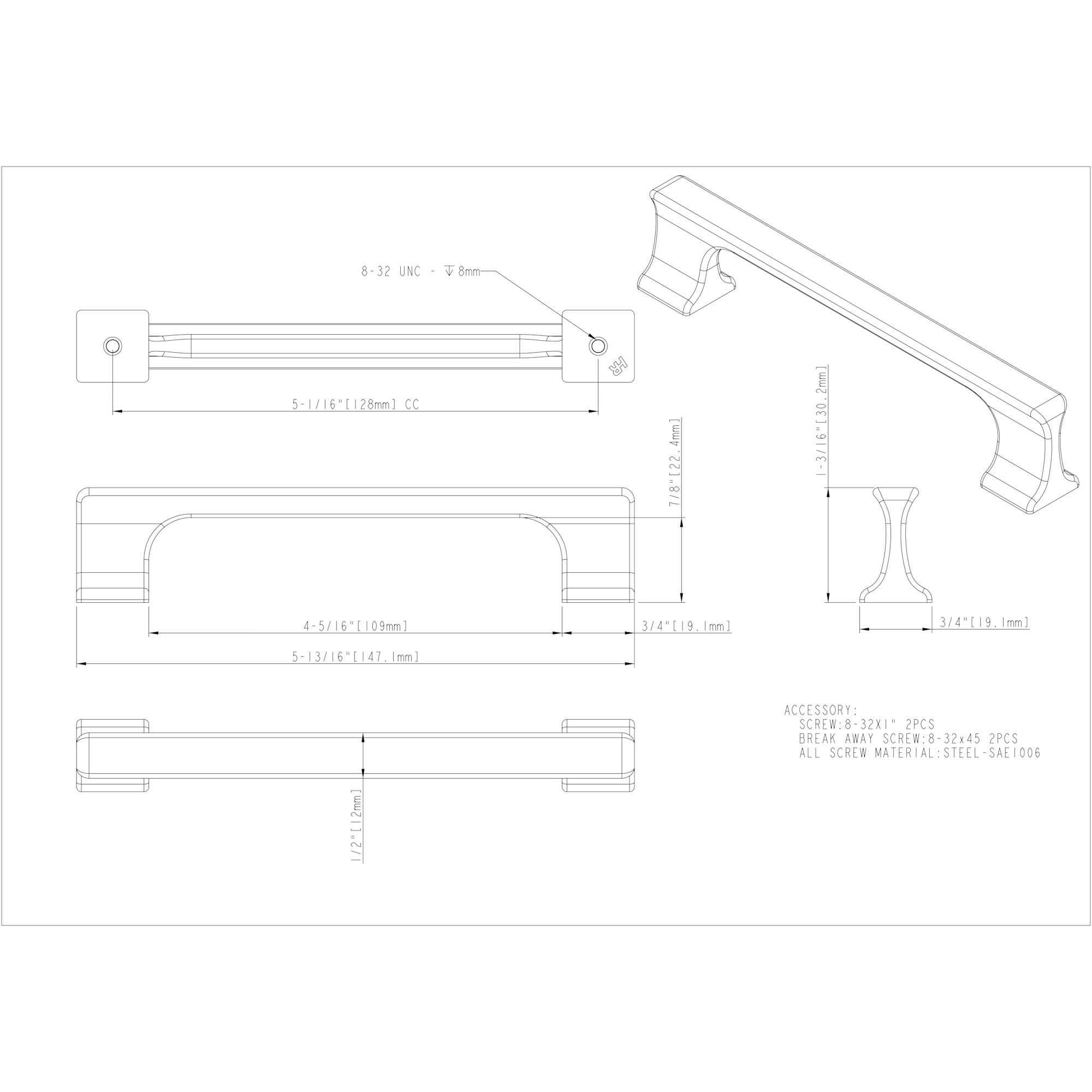 Sullivan Cabinet Pull - Image 3