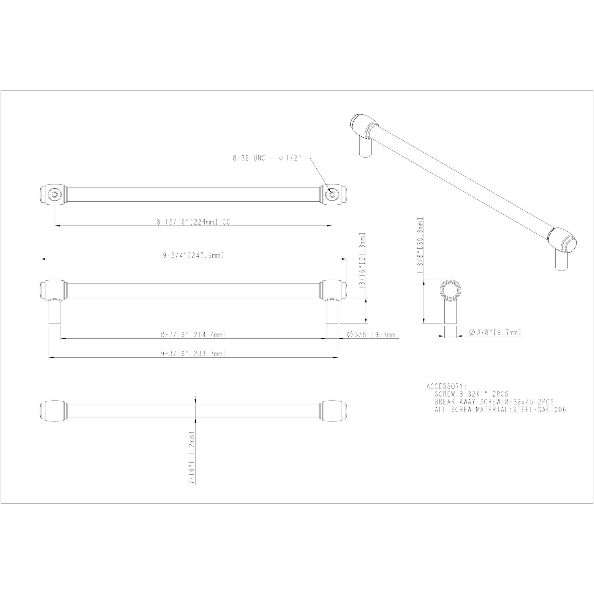 Hayworth Cabinet Pull - Image 3