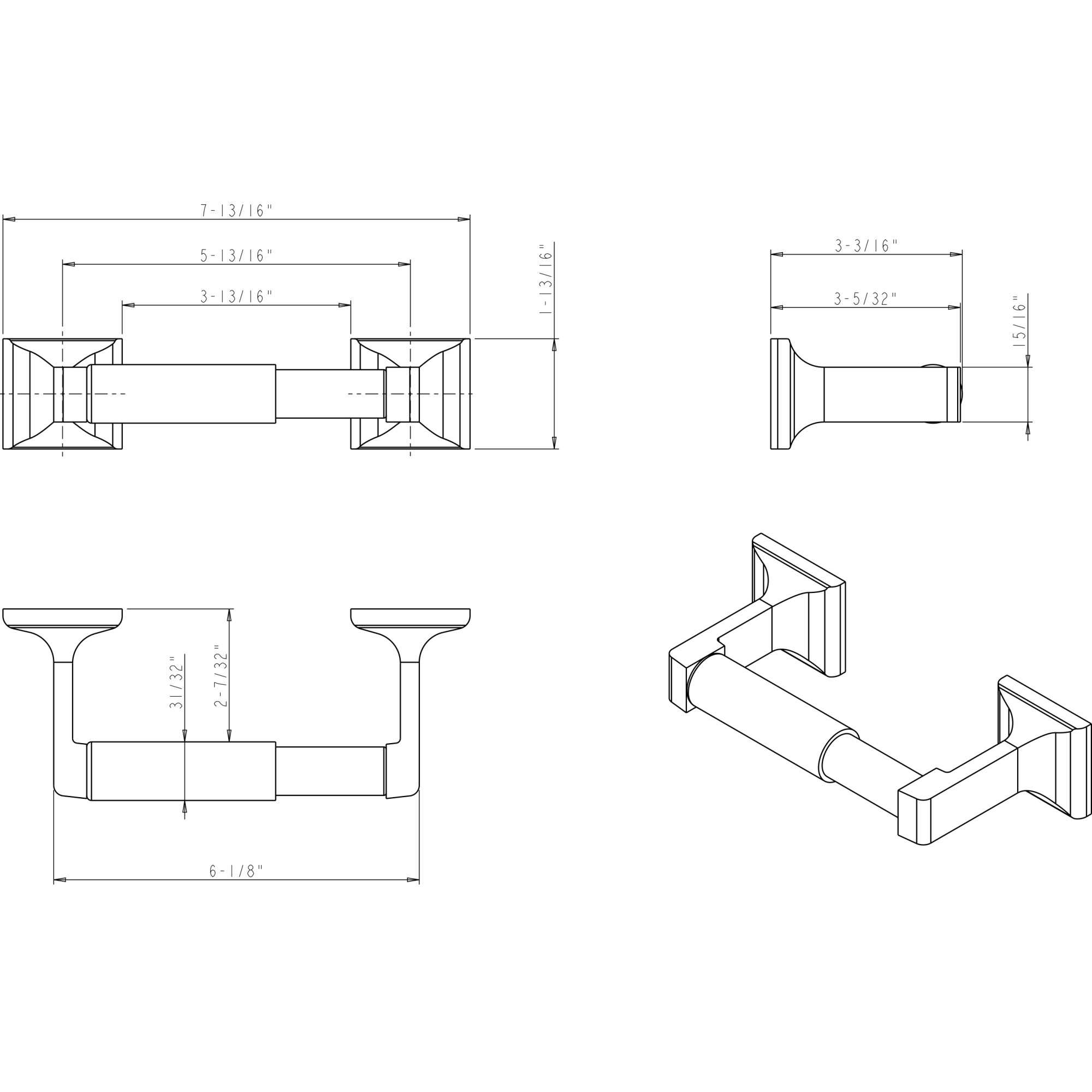 Bridgeport Paper Holder (BHE1-01) - Image 2