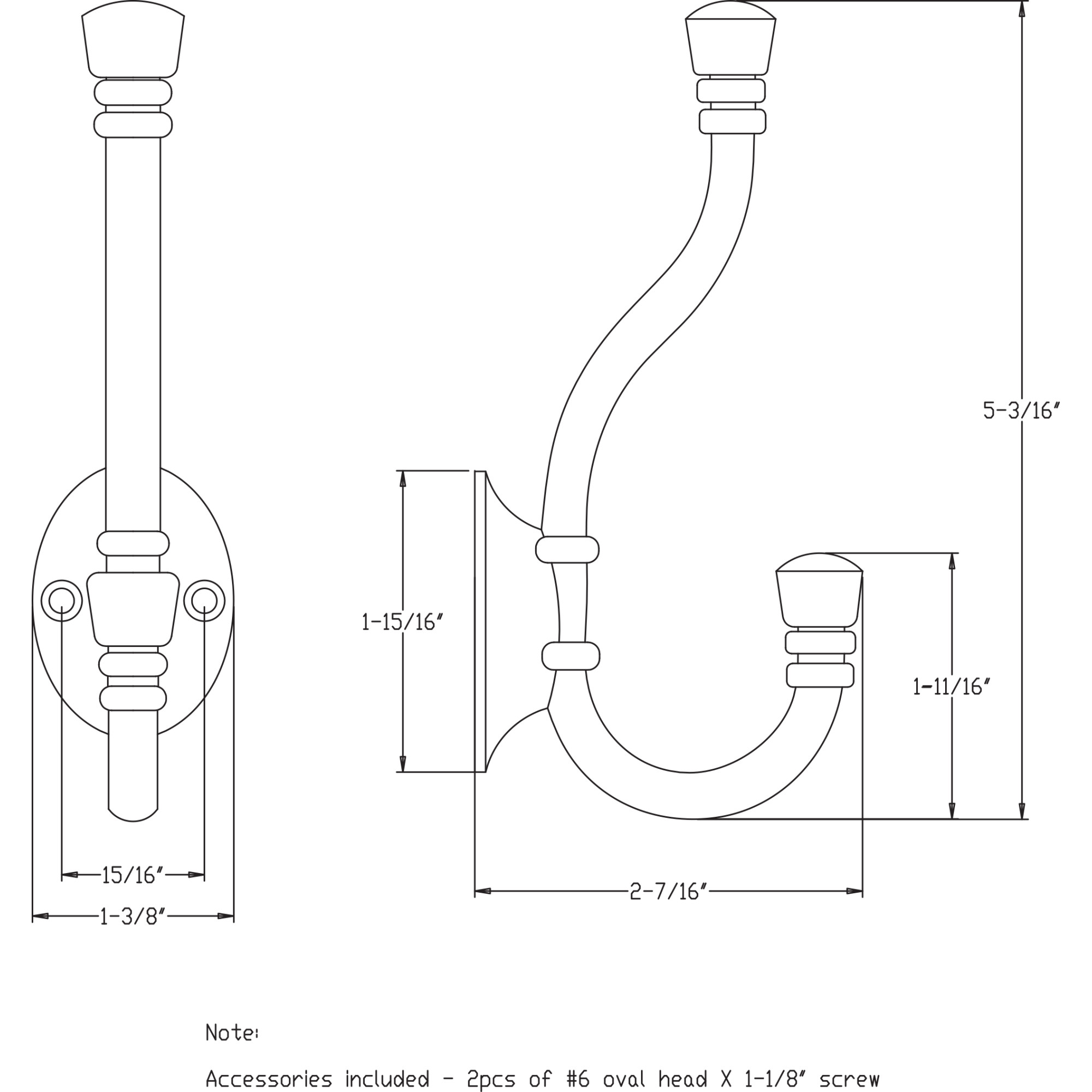 Hooks Hooks (REVIEW: not in architecture) (YD50-518) - Image 3