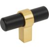 Matte Black w/Brushed Gold