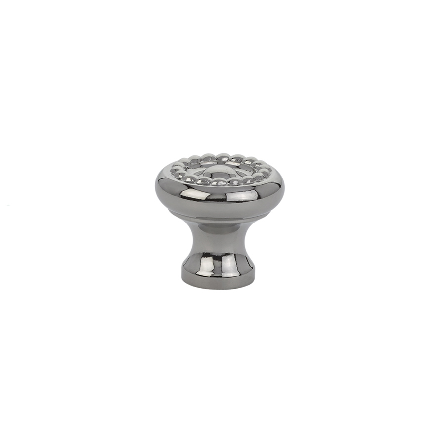 Traditional Cabinet Knob, Brass Rope - Image 2