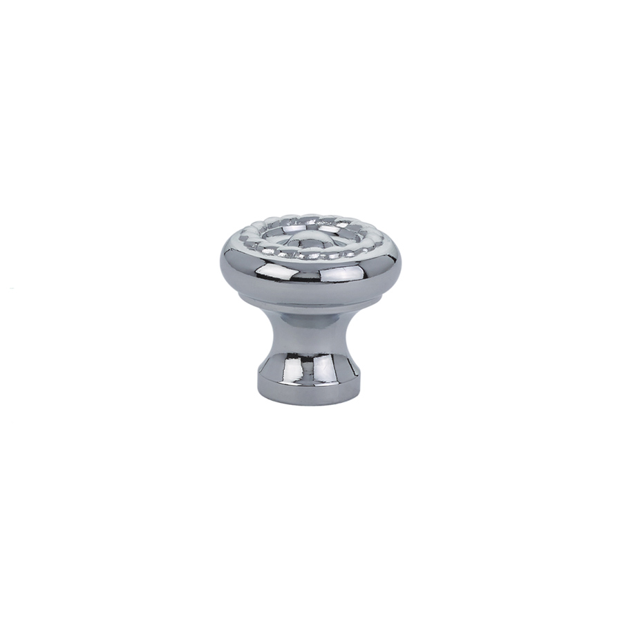 Traditional Cabinet Knob, Brass Rope - Image 6