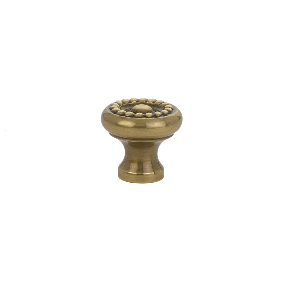 Traditional Cabinet Knob, Brass Rope - Image 8
