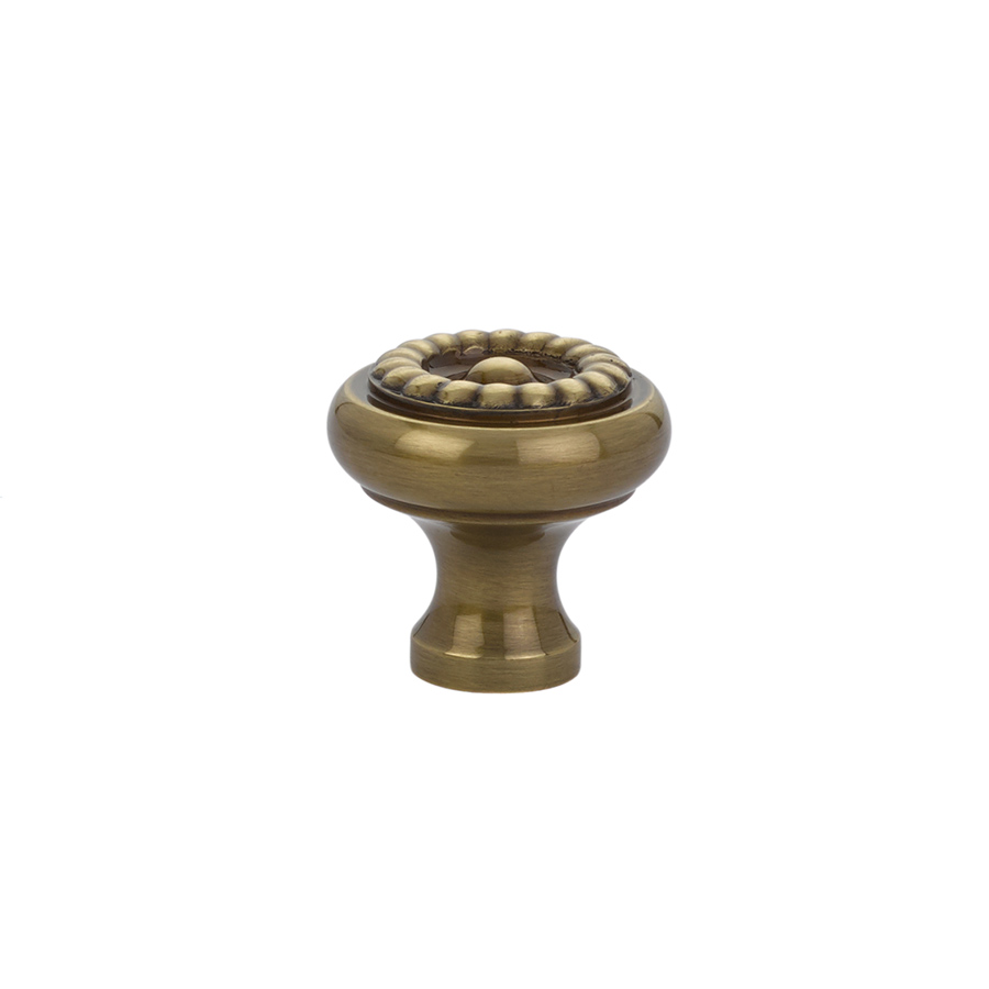 Traditional Cabinet Knob, Brass Rope - Image 16