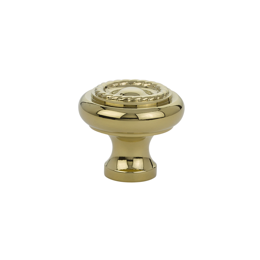 Traditional Cabinet Knob, Brass Rope - Image 23