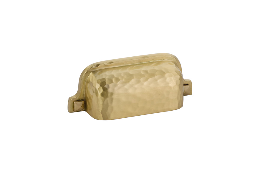 Arts & Crafts Hammered Bin Pull - Image 3