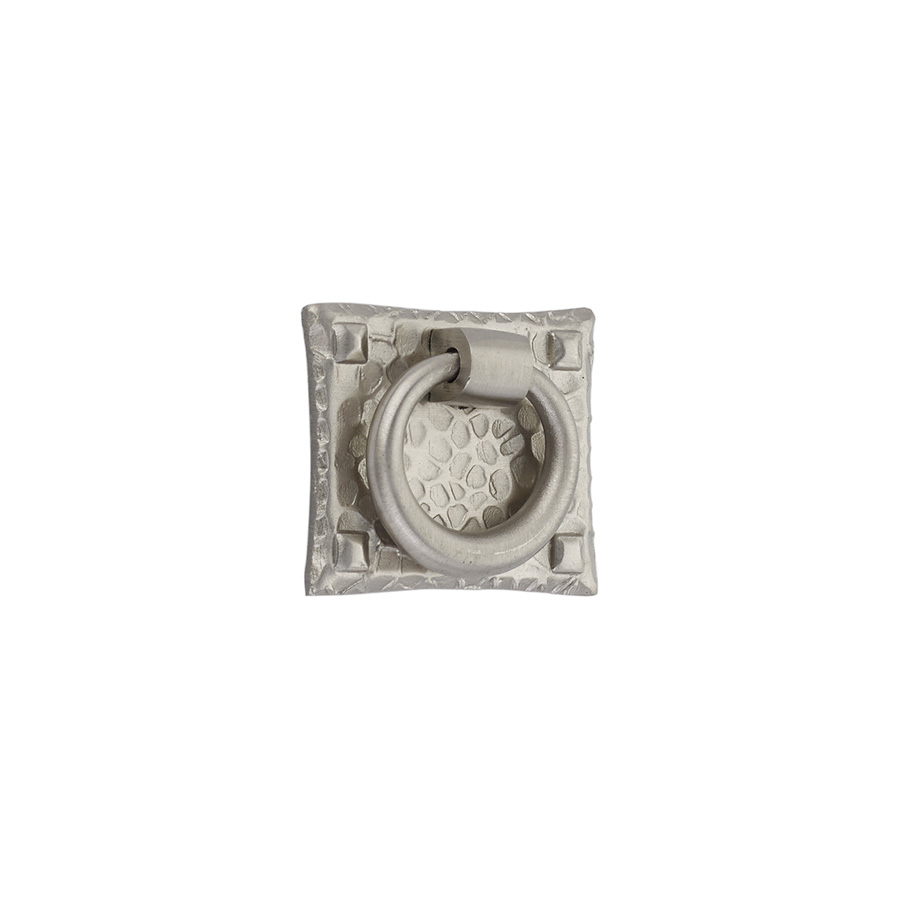 Arts & Crafts Small Hammered Ring Pull - Image 2