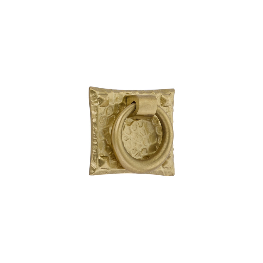 Arts & Crafts Small Hammered Ring Pull - Image 3