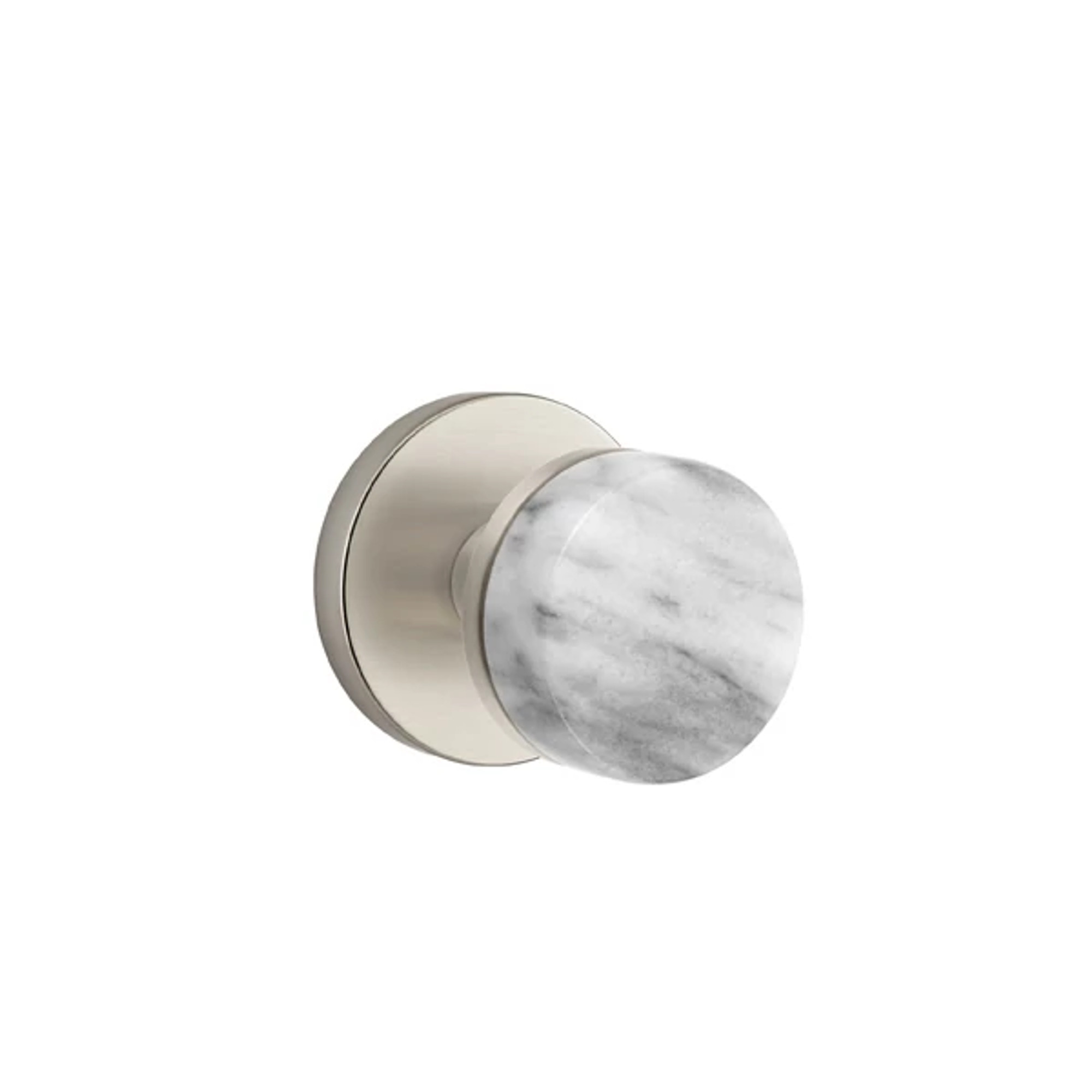 Wilshire White Marble Knob