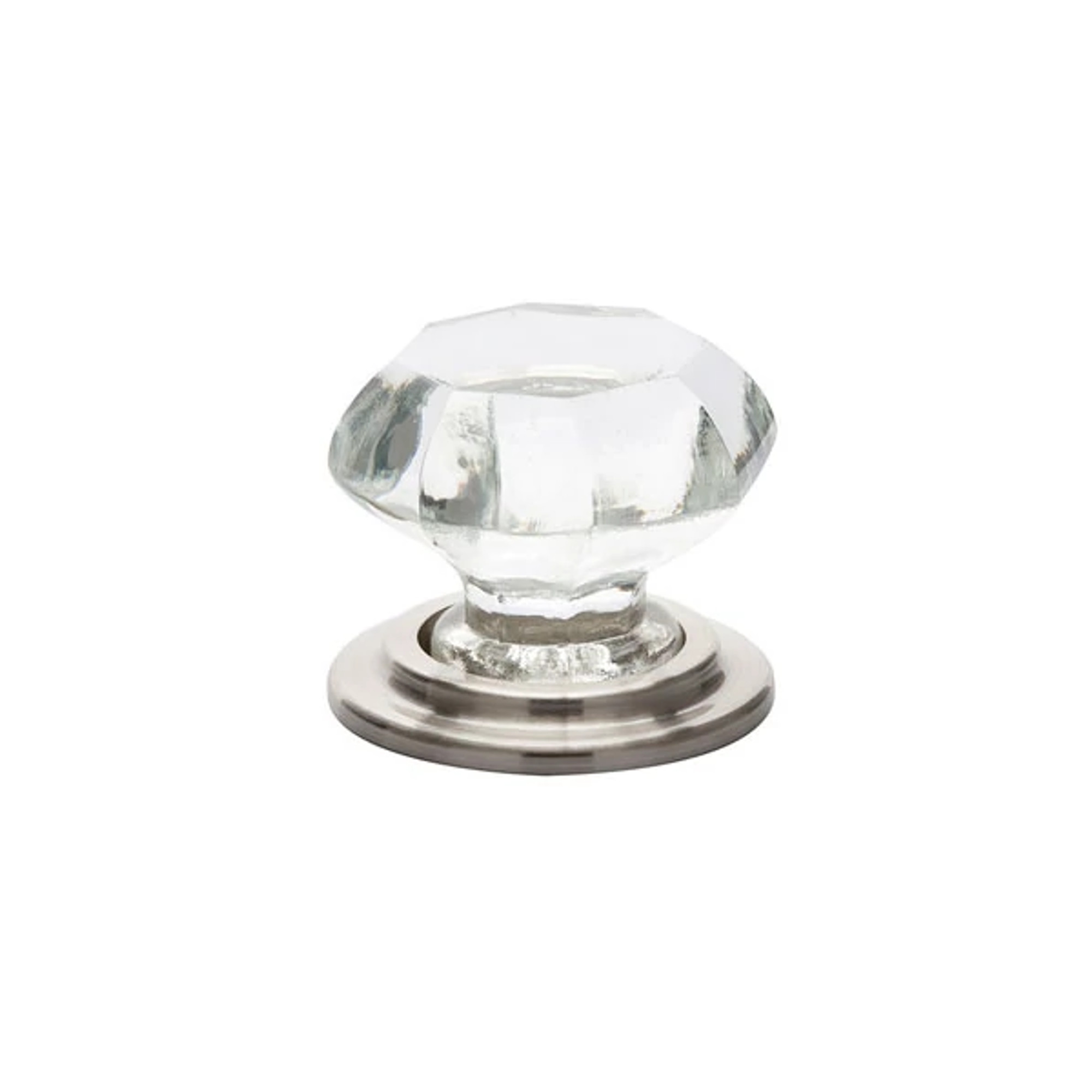 Glass Old Town Glass Wardrobe Knob