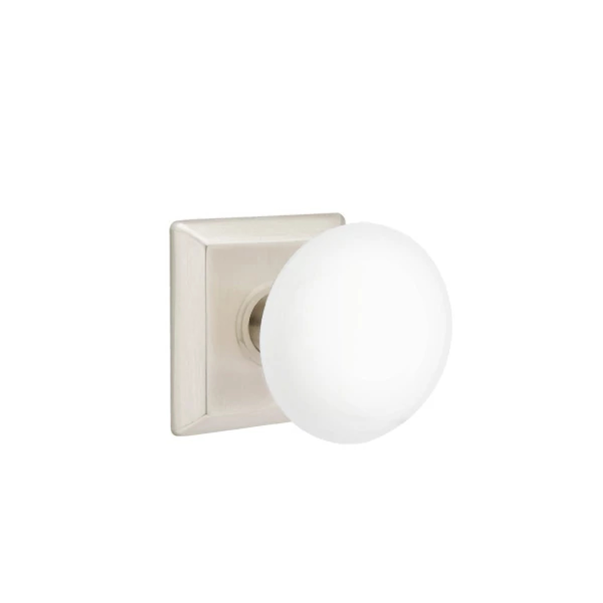 Adams Ice White Knob