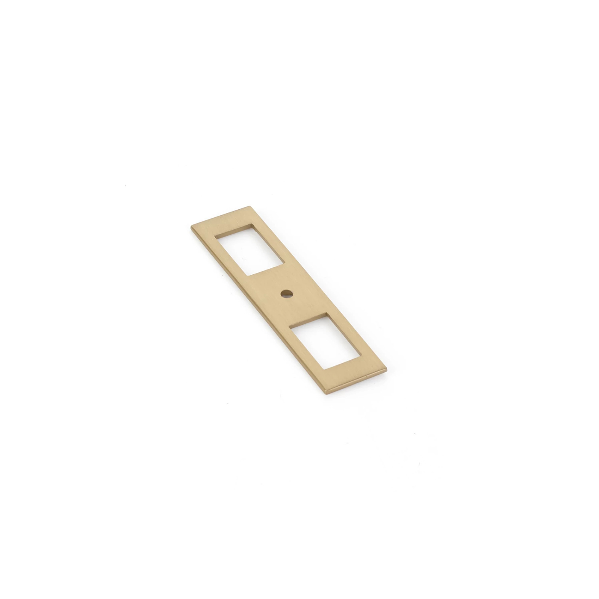 Modern Backplate Modern Backplate for cabinet knob, Overall