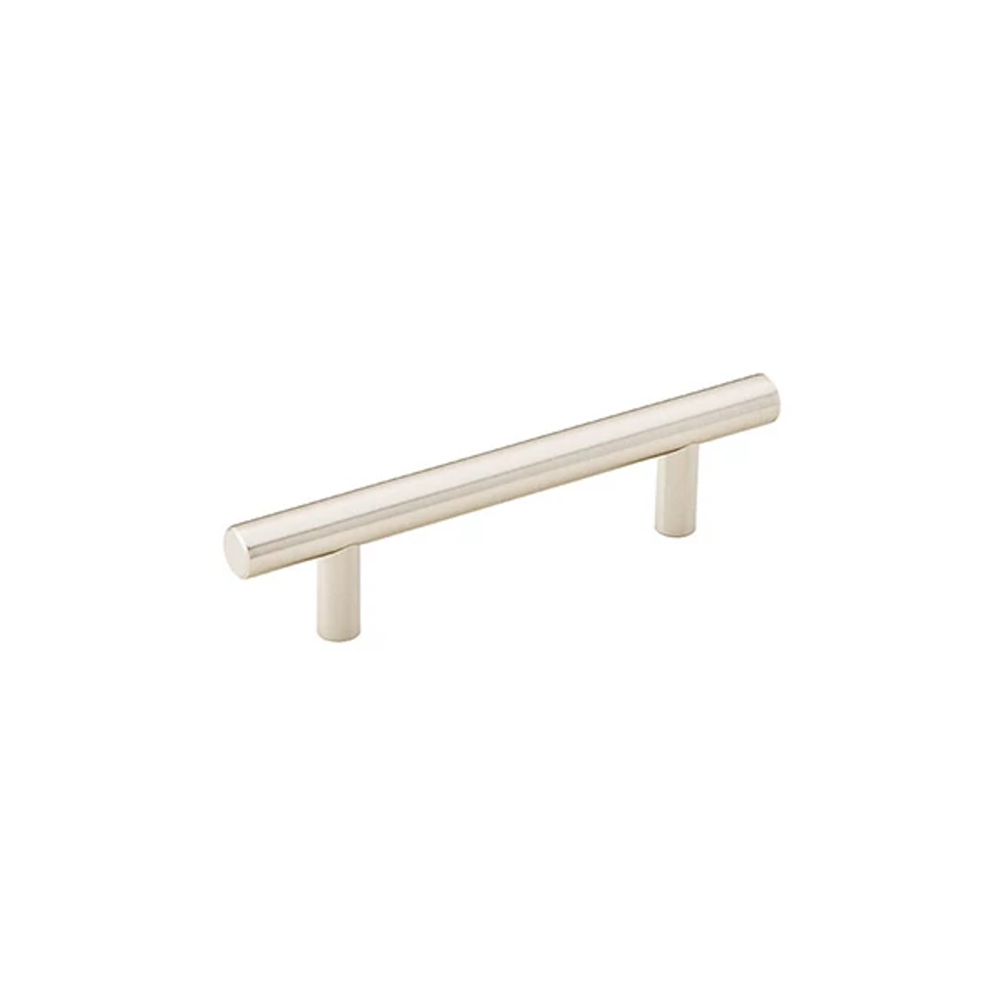 Contemporary Back to Back Brass Bar Appliance Pull
